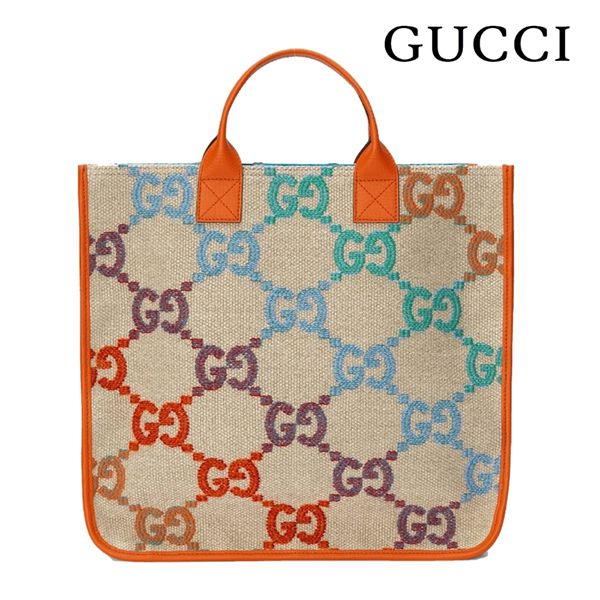 大人もOK*グッチ*グッチキッズ*GG サイケデリック偽物リネントート 550763 2KMA0 8485